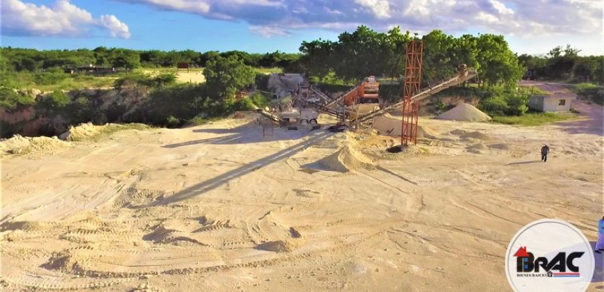 Mina en VENTA de Grava | Gravilla | Arena | Cumayasa La Romana