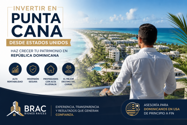 Invertir Punta Cana desde Estados Unidos